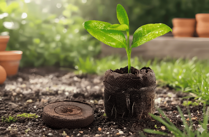 Jiffy peat pellets گلدانهای فشرده جی فی
